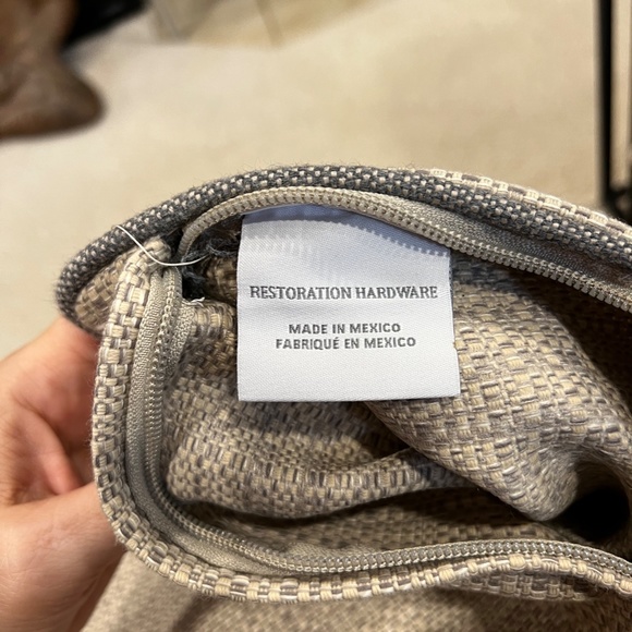 RESTORATION HARDWARE CUSHION COVERS - Picture 9 of 12